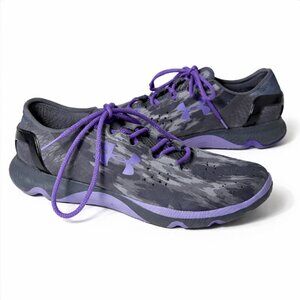 Under Armour UA SpeedForm Apollo Graphic Running Shoes Women’s Size 8.5